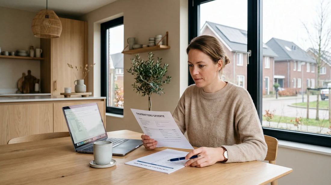 Betrouwbare thuisbatterij aanbieder vinden: checklist na ACM-waarschuwing