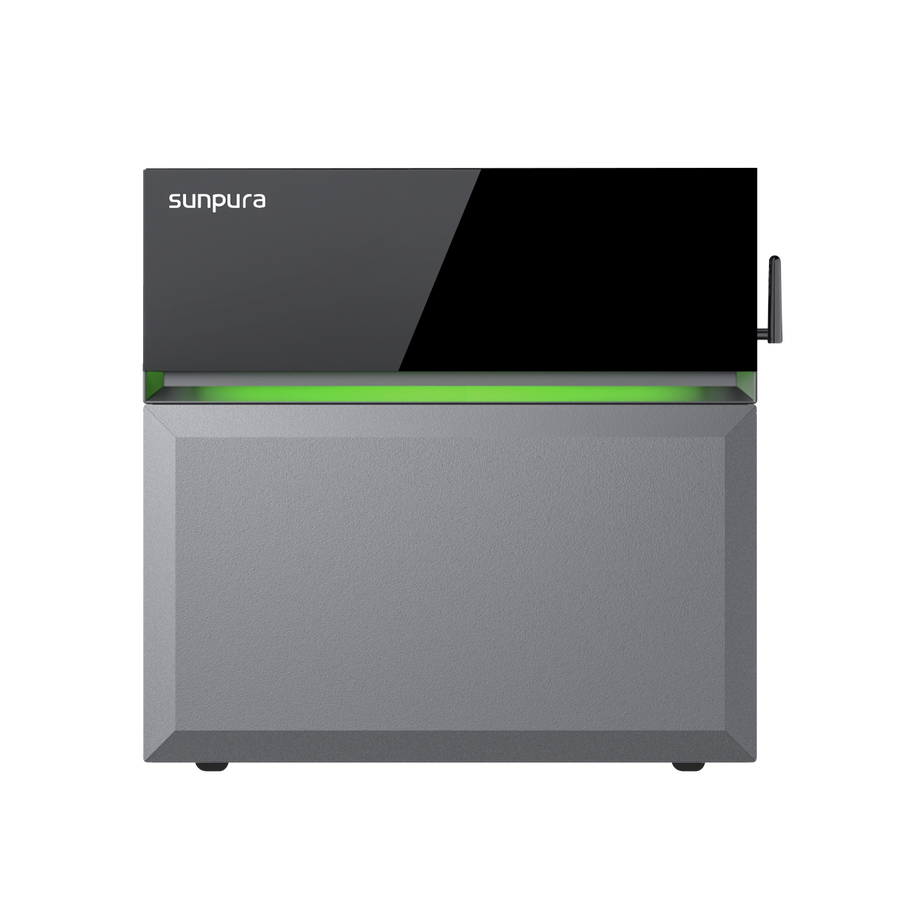 Sunpura S2400 AC 2.4 kWh AC-coupled home battery – front view