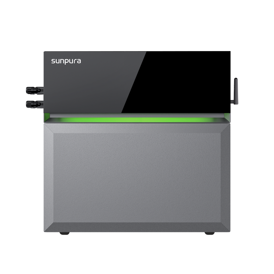 Sunpura S2400 2.4 kWh home battery storage – front view