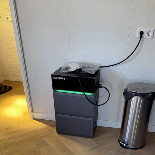 Sunpura battery storage installed indoors